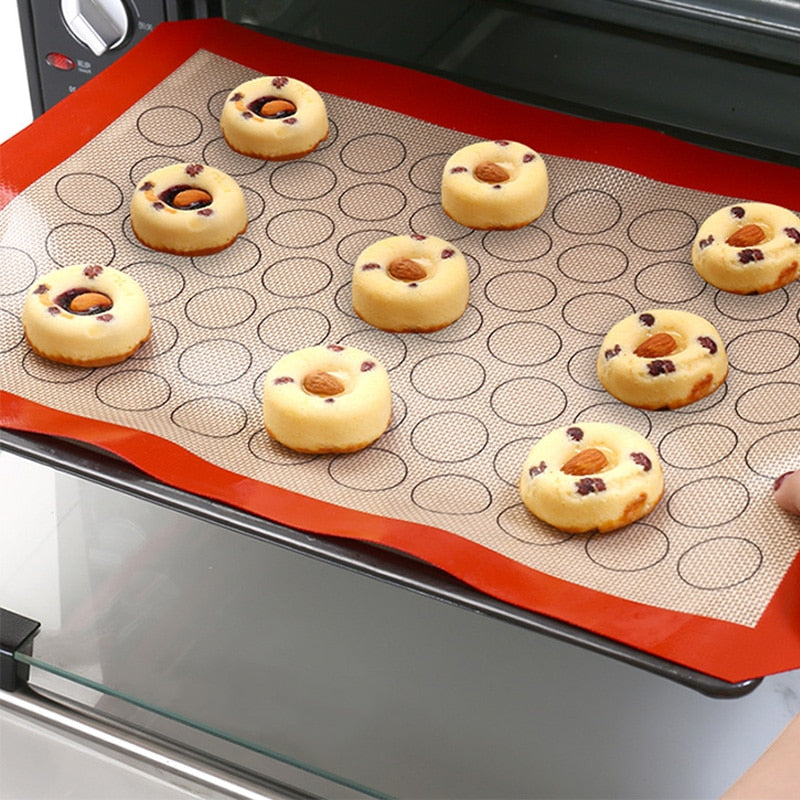 Silicone Baking Mat For Oven Non stick Macaron Silicone Mat - Temu