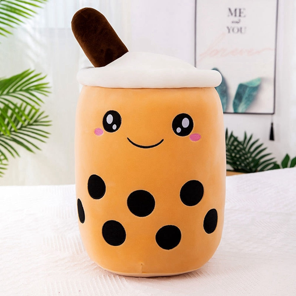 Stuffed Bubble Tea Cup Plush Toy