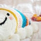 Kawaii Rainbow Hand Crochet Pompom Throw PillowKawaii Rainbow Hand Crochet Pompom Throw Pillow