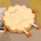 Super cute toast kawaii cushion - Round & Square
