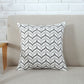 Grey Pattern Embroidered Throw Pillow - Mix & Match