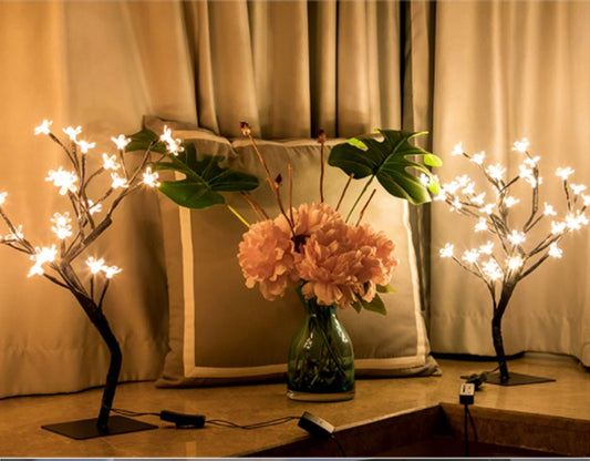 Modern Cherry Blossom LED Table Lamp