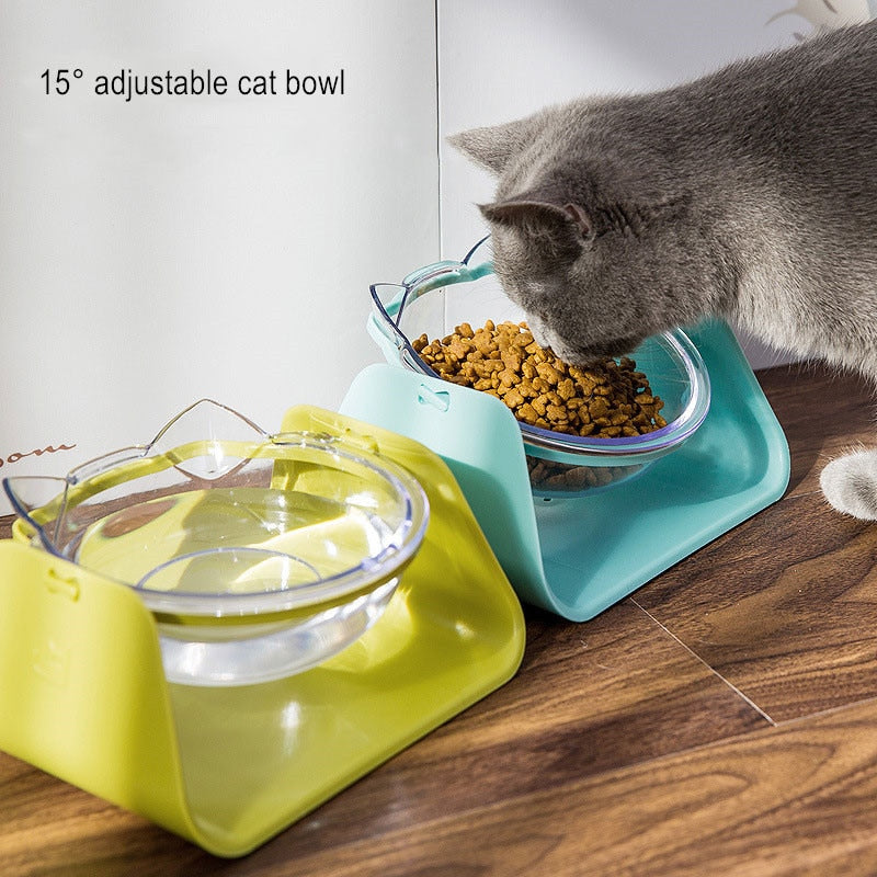 Adjustable Tilting Pet Food Bowl
