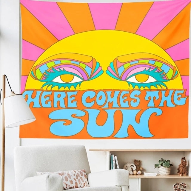 There Comes The Sun Tapestry