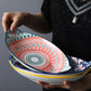 Oriental Hand-painted Oval Plate