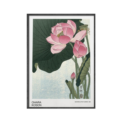 Japanese Flower Poster
