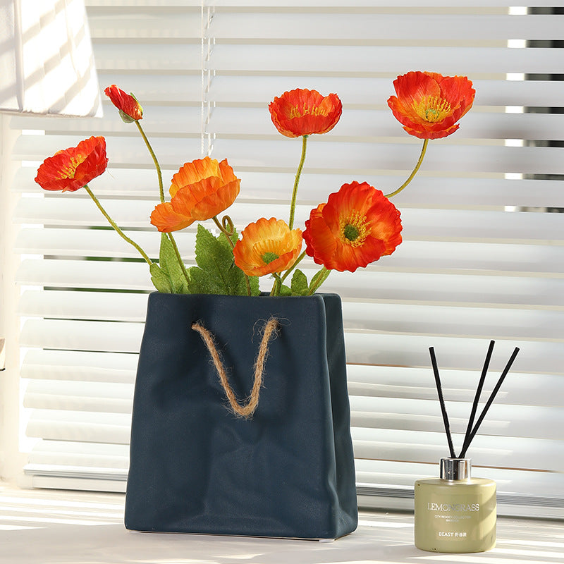 Colourful Bag Vase