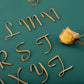 DIY Solid Brass Decorative Letters & Numbers